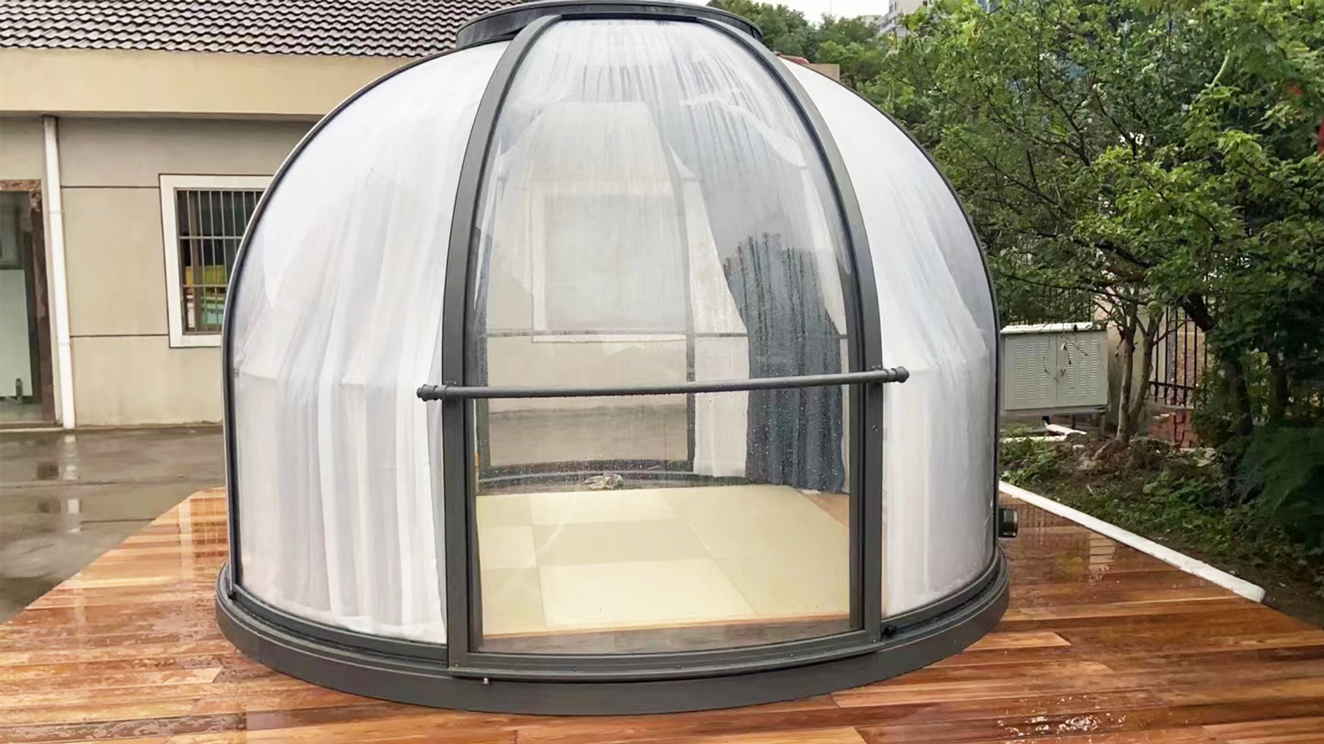 3500mm Diameter Round Dome Sunroom